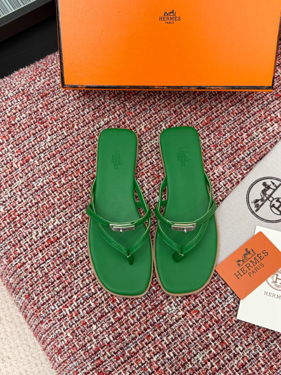 Шлепанцы Женские Hermes 1809516