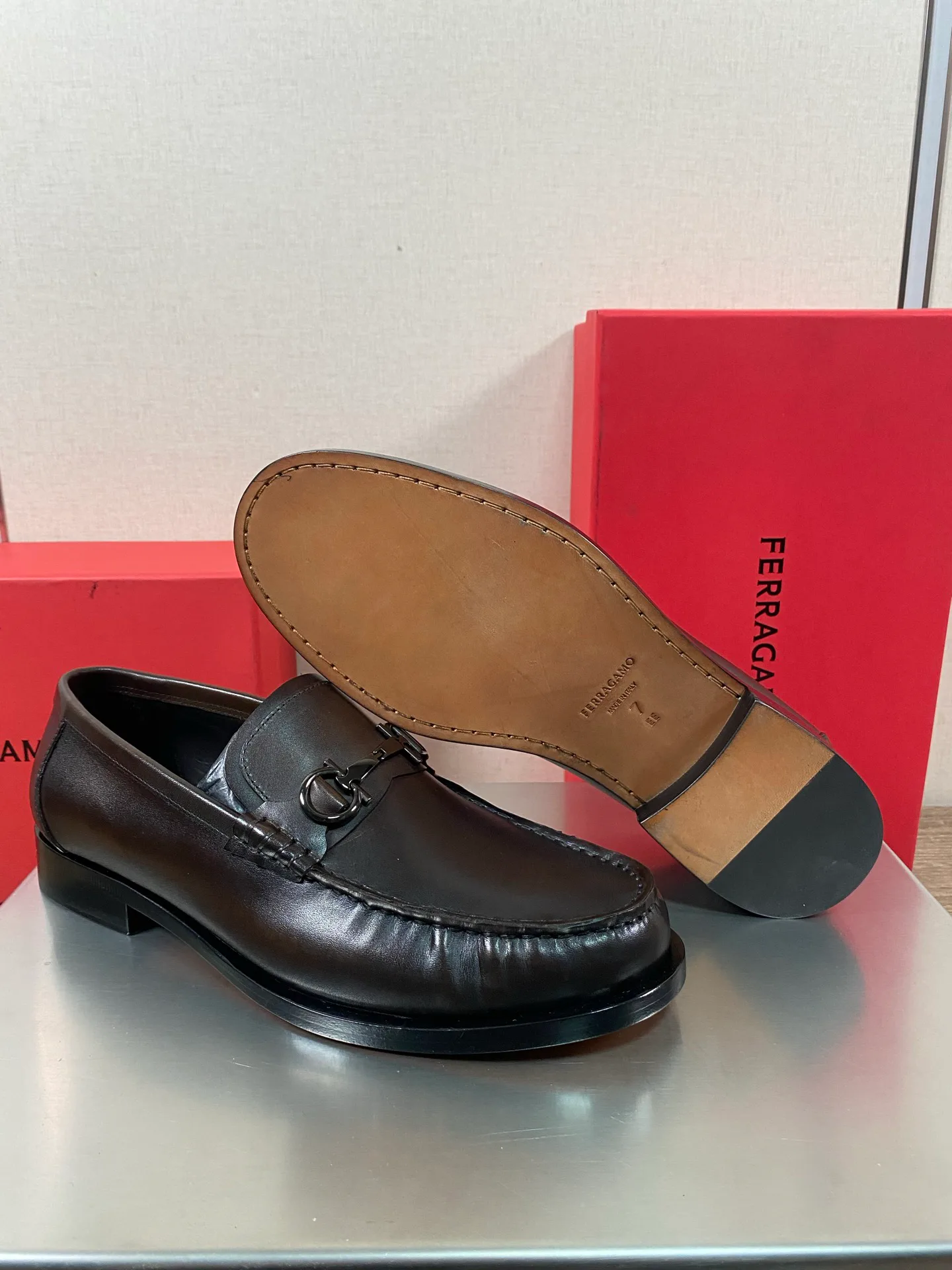 Лоферы И Туфли Мужские Salvatore Ferragamo 18078708