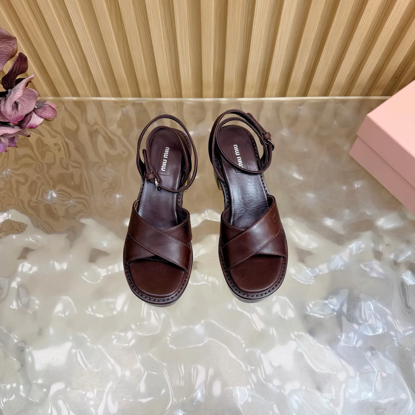 Босоножки Женские Miu Miu 11432096