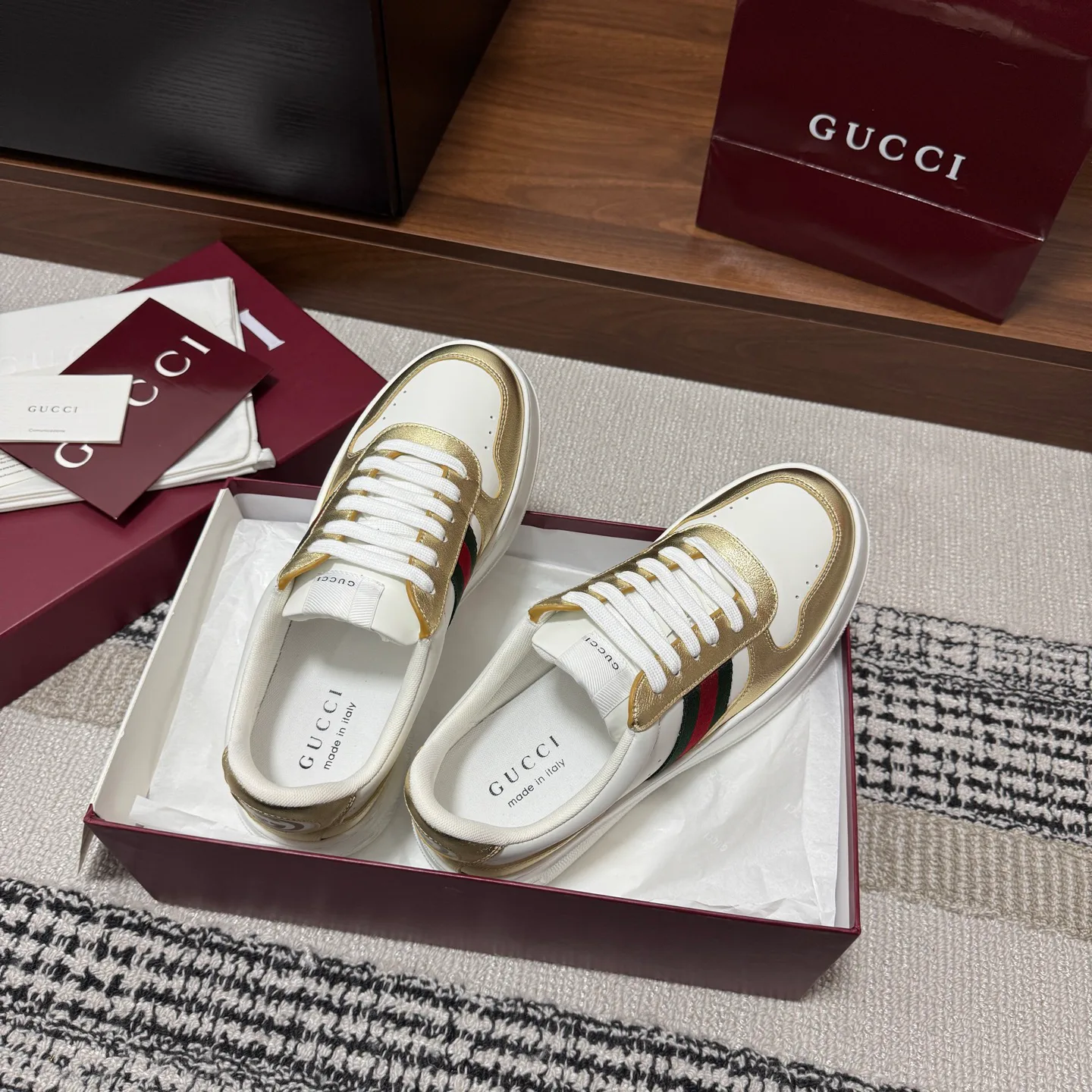 Кроссовки Женские Gucci 1225470