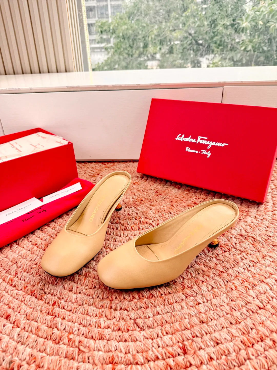 Мюли И Сабо Женские Salvatore Ferragamo 13150785