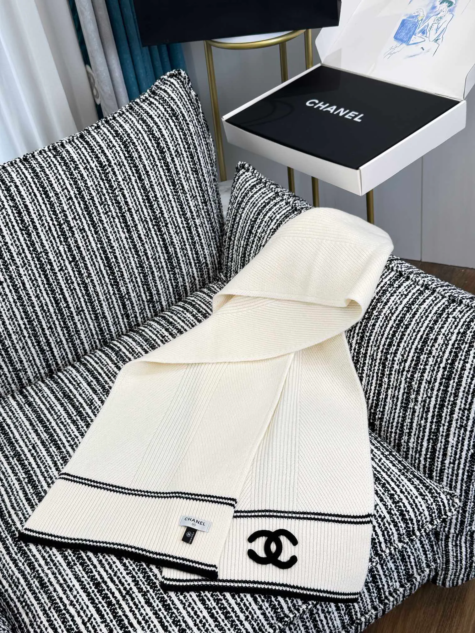 Шарфы Chanel 4880851