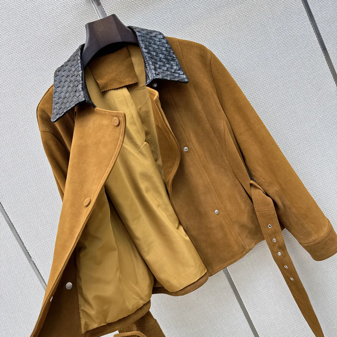 Кожаные Куртки И Дублёнки Женские Bottega Veneta 18094453