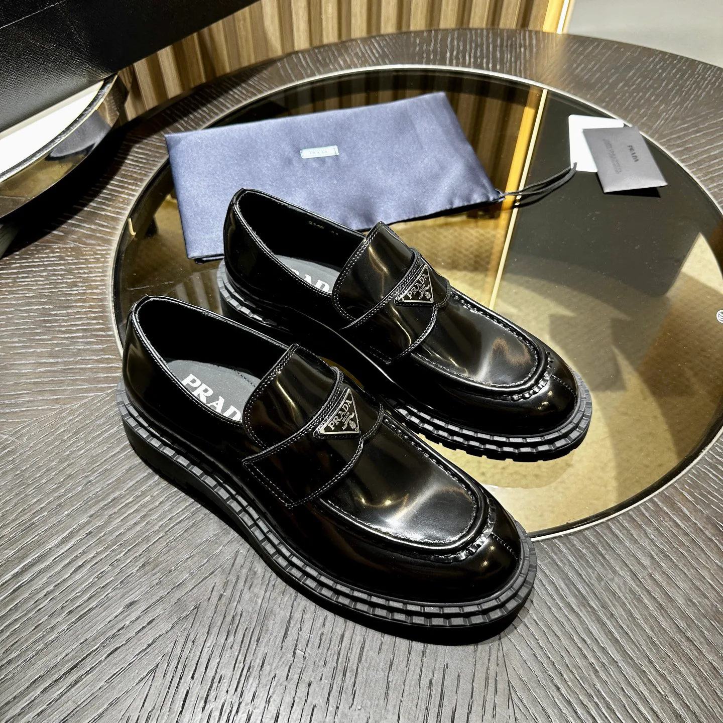 Лоферы И Туфли Мужские Prada 18192299