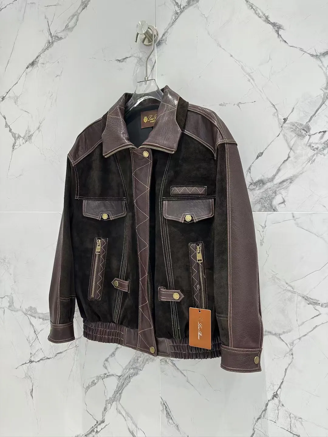 Кожаные Куртки И Дублёнки Женские Loro Piana 11700604