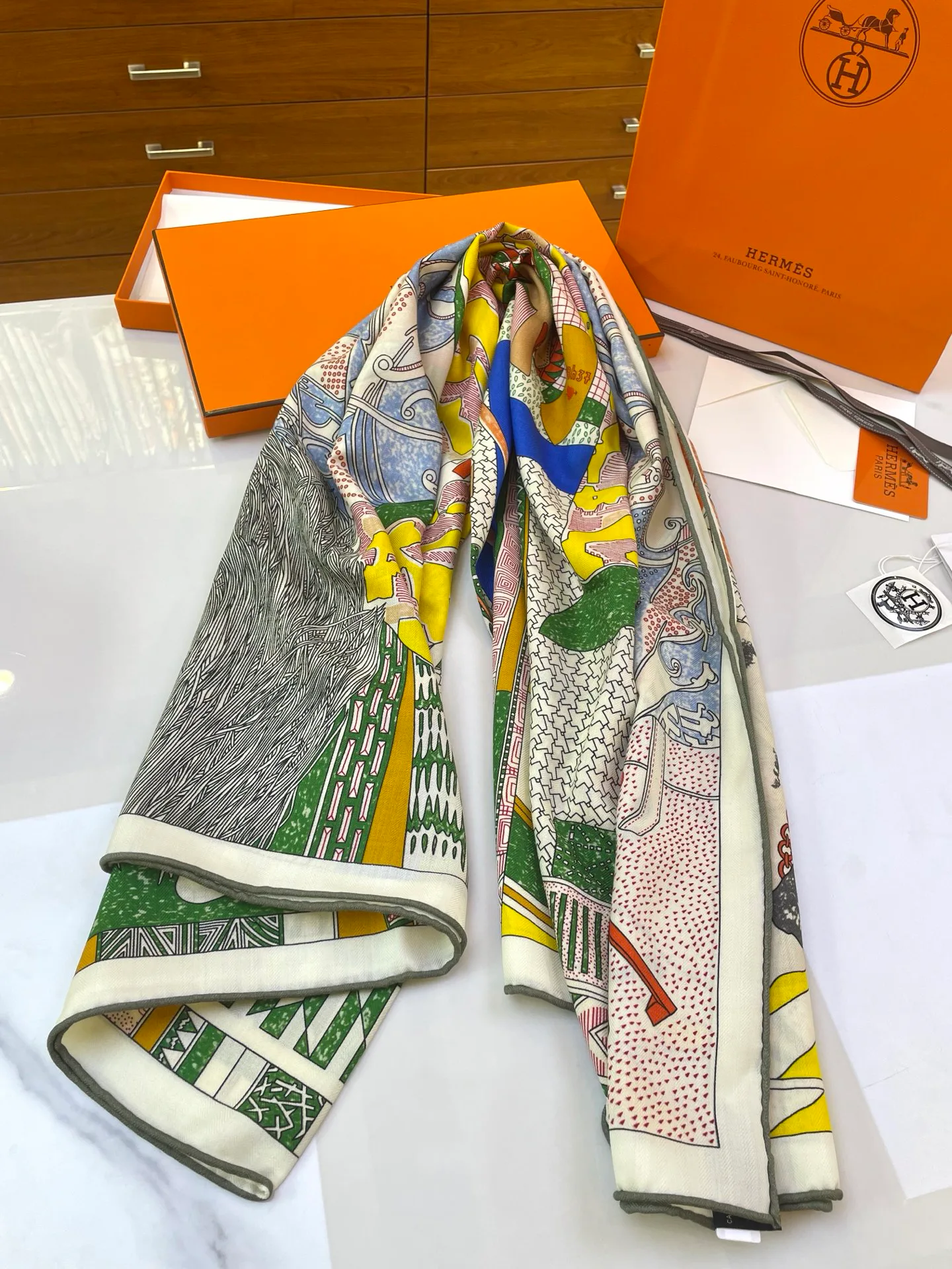 Шарфы Hermes 266460