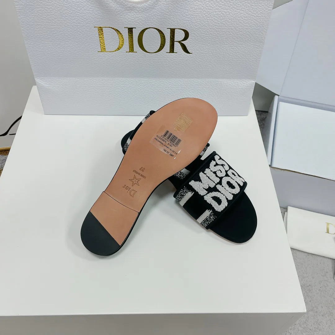 Шлепанцы Женские Christian Dior 13936