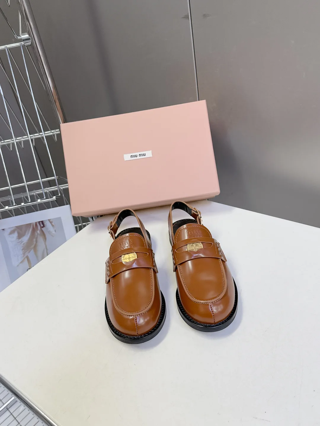 Лоферы И Мокасины Женские Miu Miu 11152734