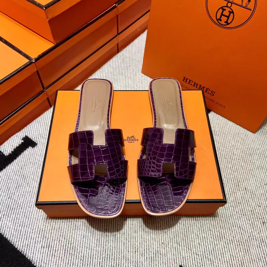 Шлепанцы Женские Hermes 4340576