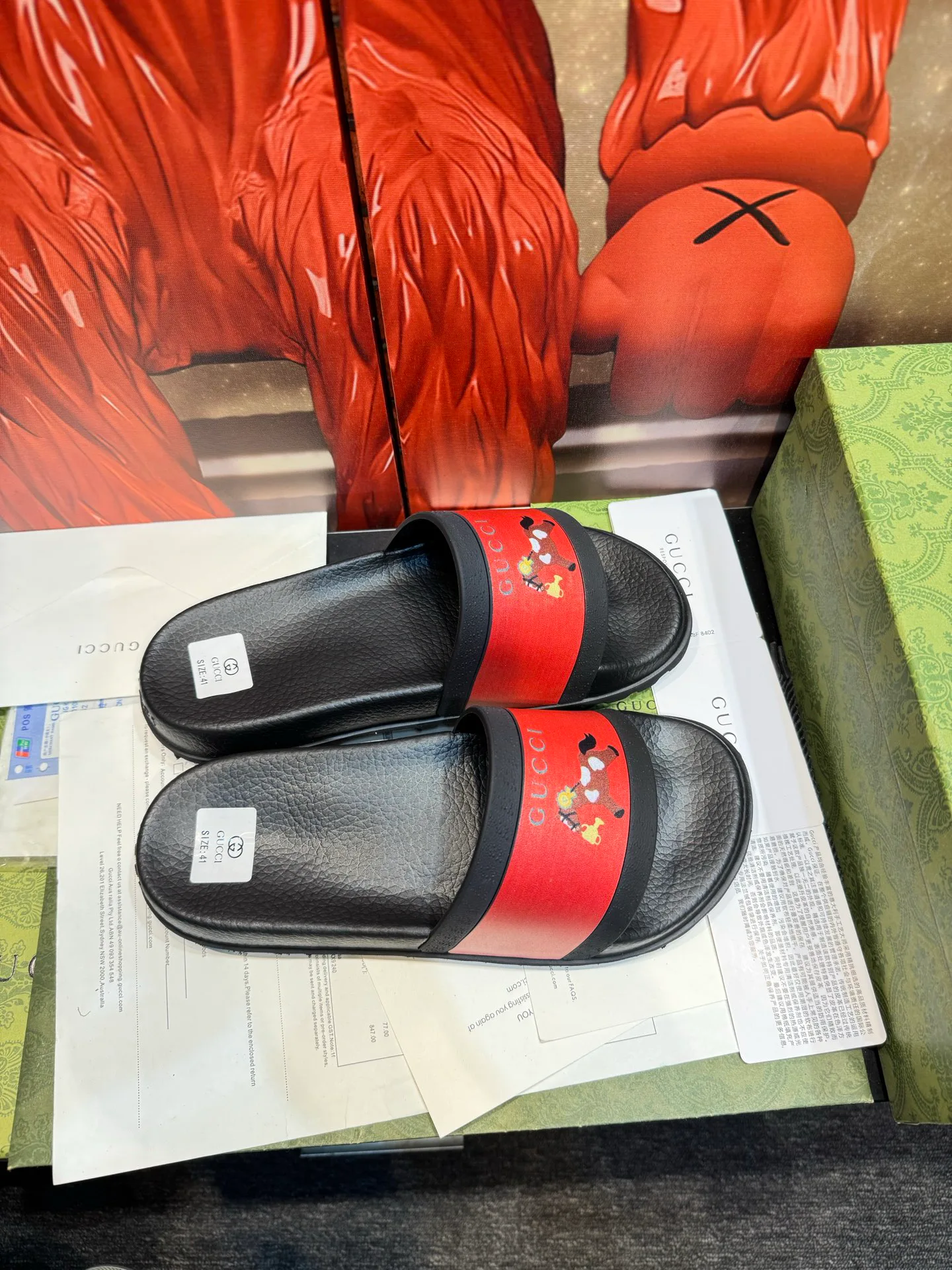 Шлепанцы Женские Gucci 10313882