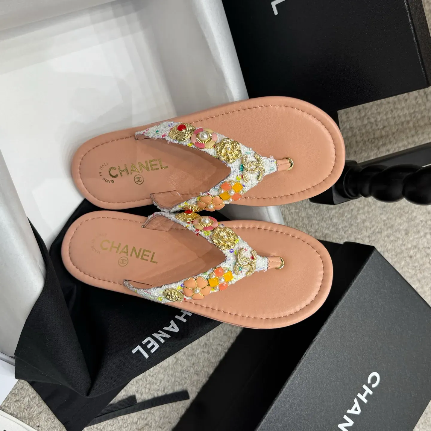 Шлепанцы Женские Chanel 36275