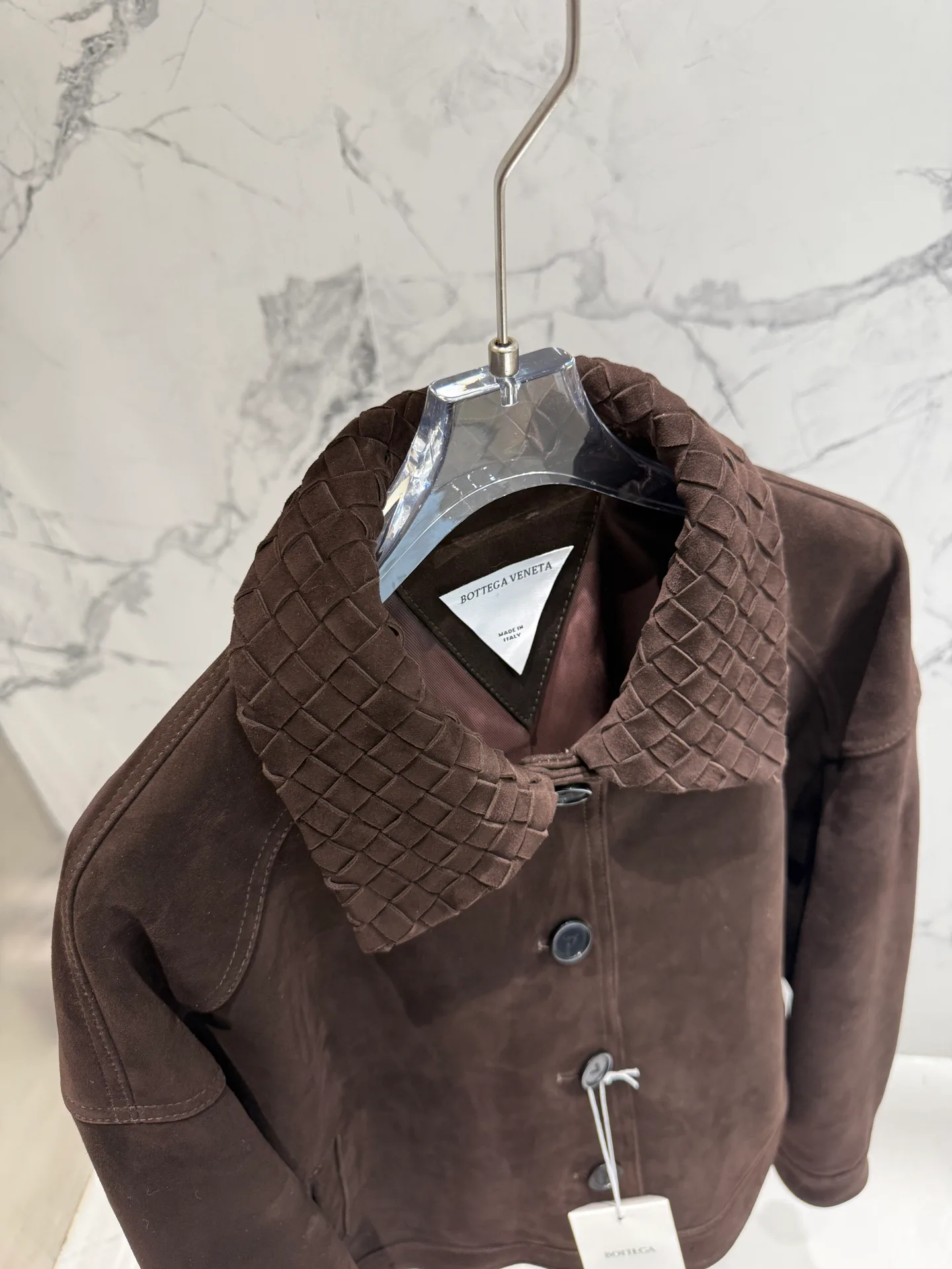 Кожаные Куртки И Дублёнки Женские Bottega Veneta 11428955