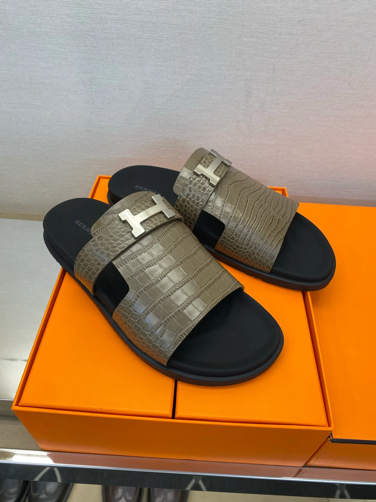 Сандалии Мужские Hermes 13440995