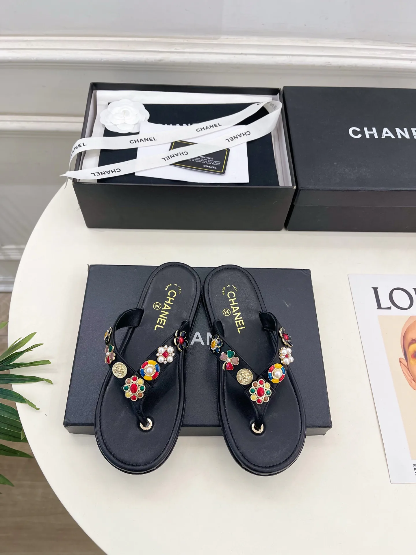 Шлепанцы Женские Chanel 4515853