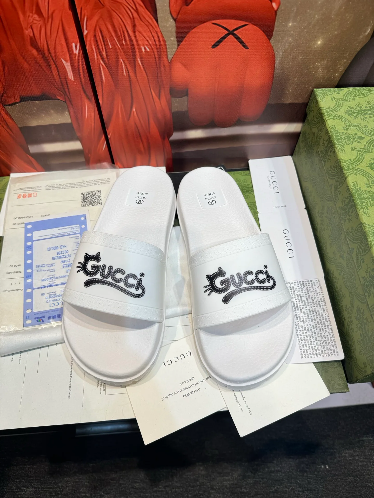 Шлепанцы Женские Gucci 10313909