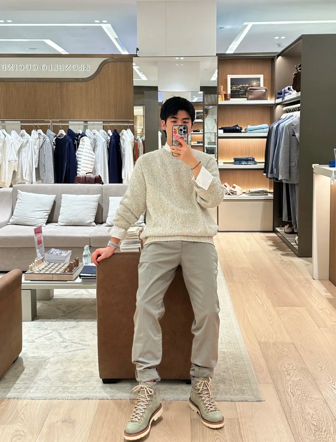 Ботинки Мужские Brunello Cucinelli 18116994