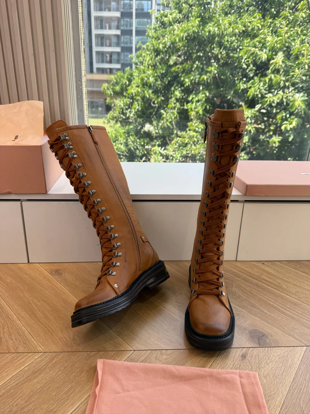 Сапоги Женские Miu Miu 18053432