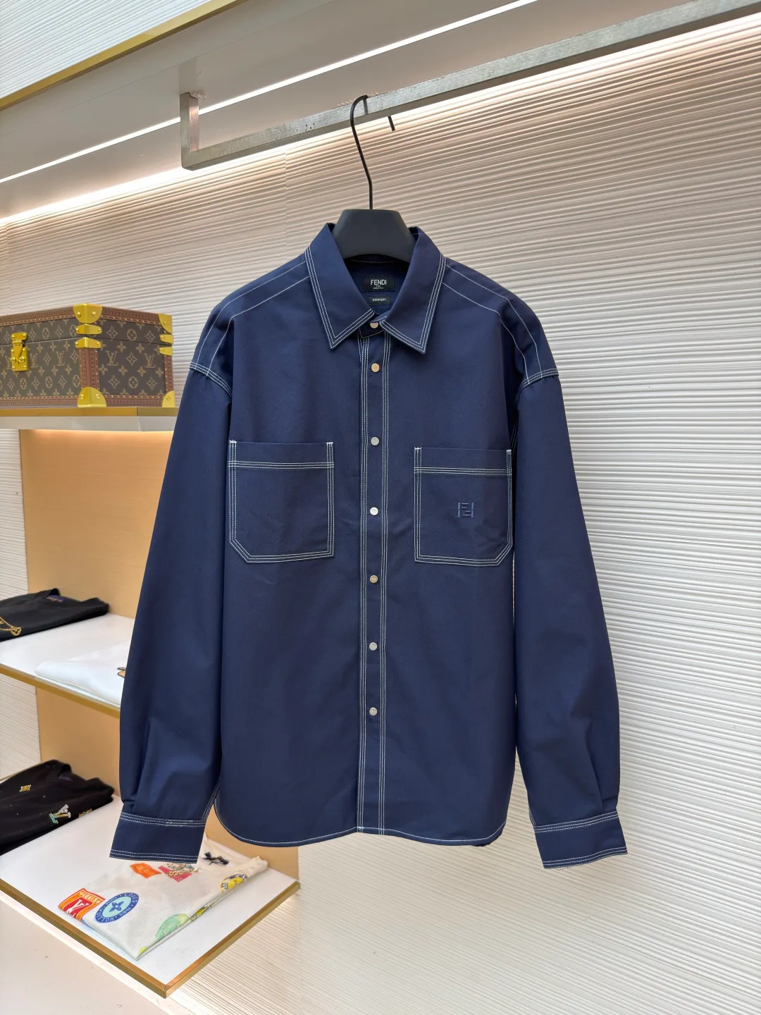 Рубашки Мужские Fendi 17527117