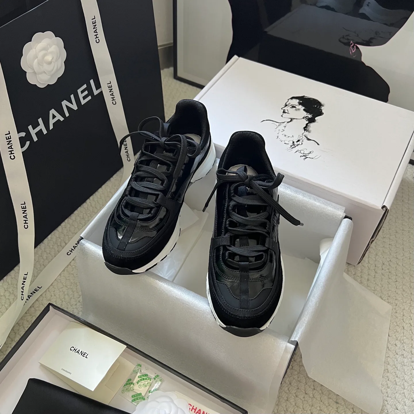 Кроссовки Женские Chanel 492031