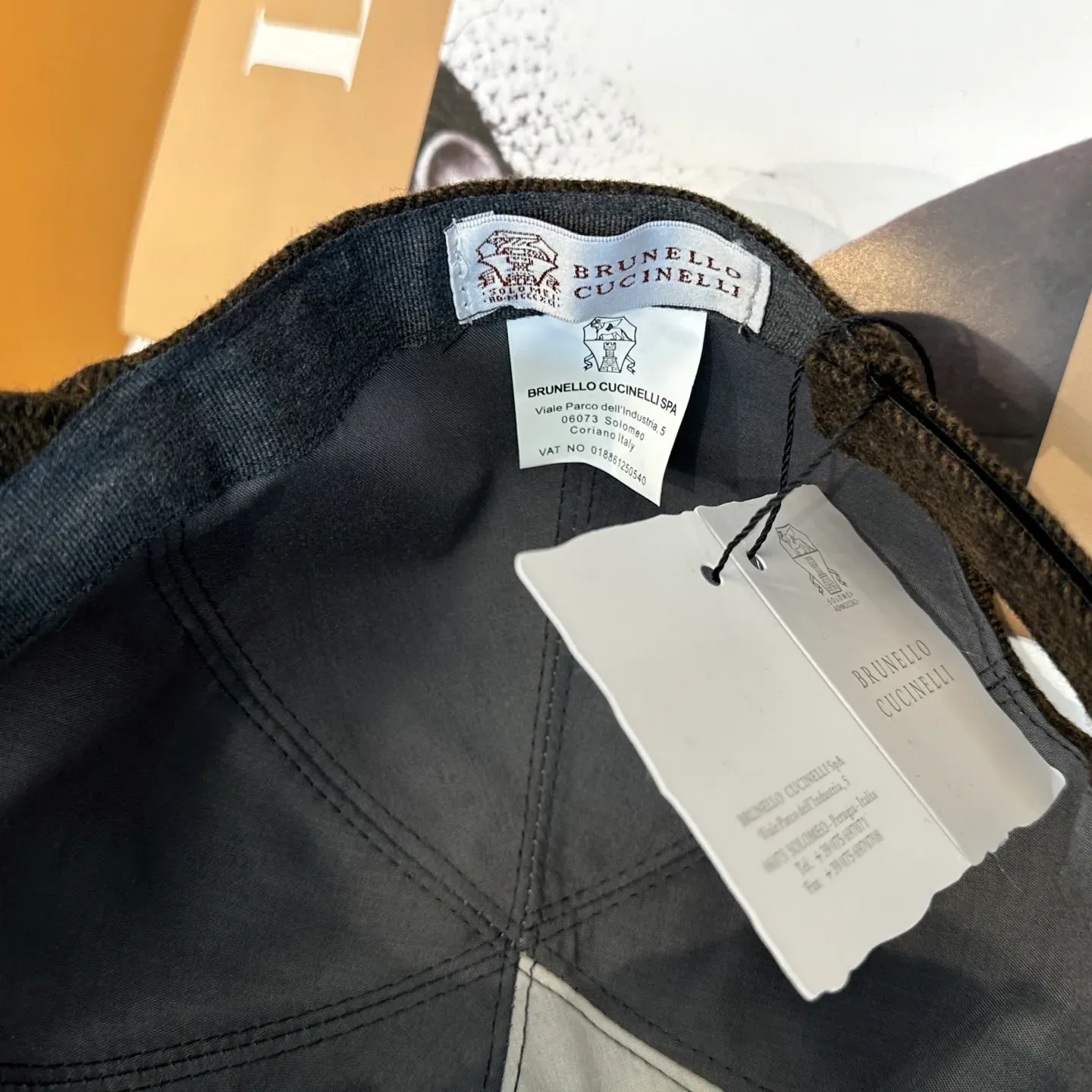 Головные Уборы Brunello Cucinelli 980973