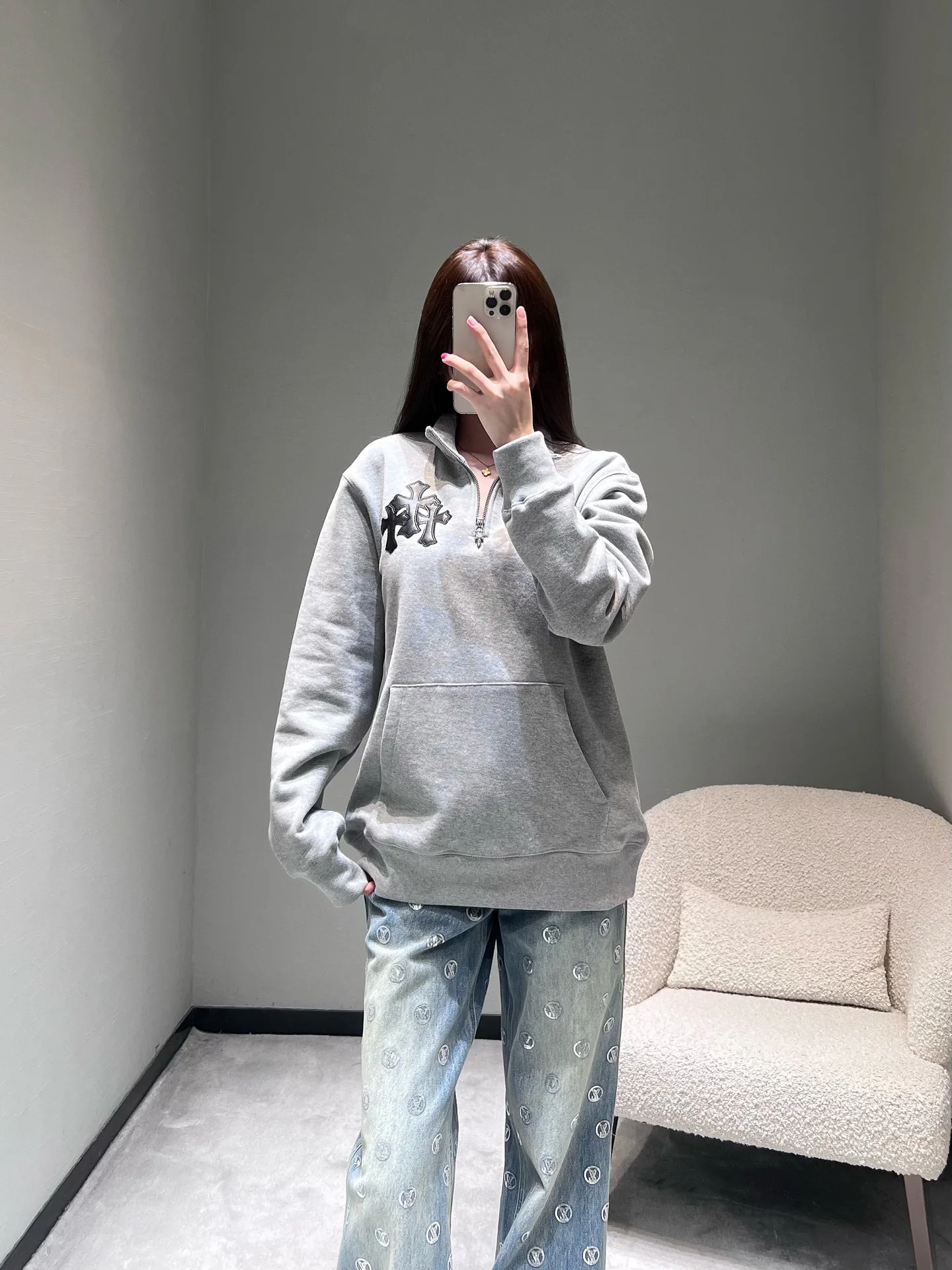 Свитшоты И Худи Женские Chrome Hearts 387727