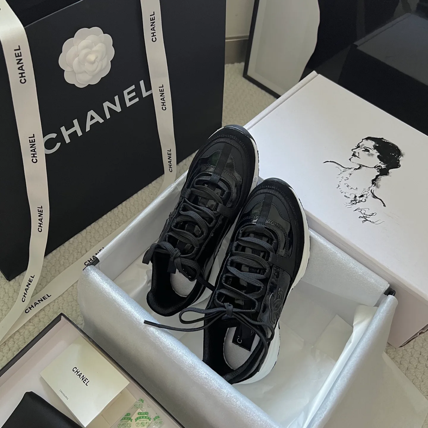 Кроссовки Женские Chanel 492031