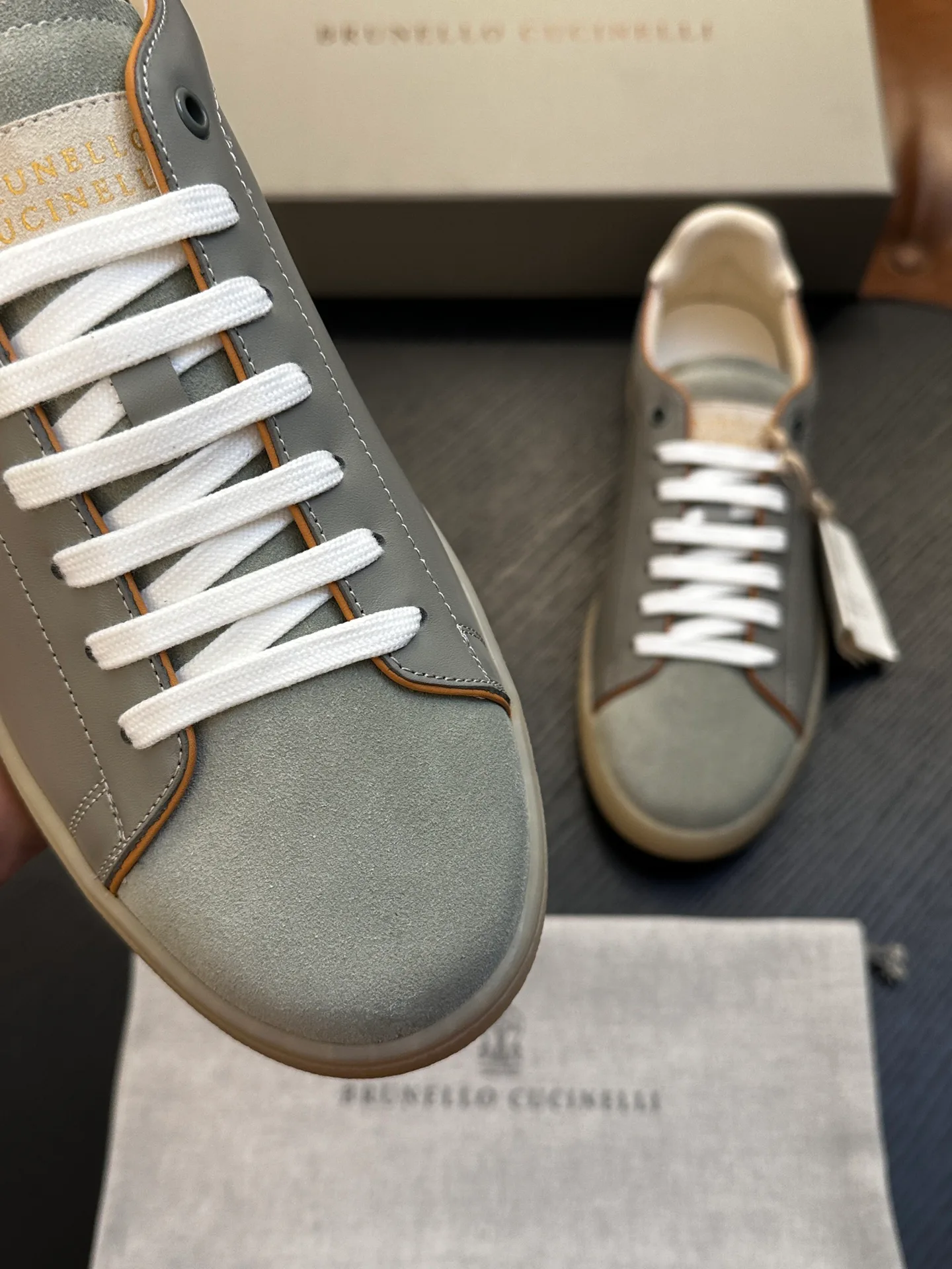 Кроссовки Мужские Brunello Cucinelli 19365352