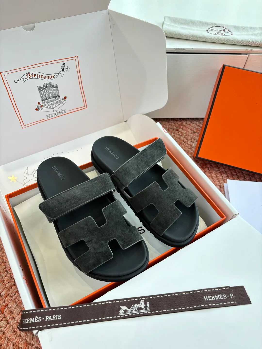 Шлепанцы Женские Hermes 11430354