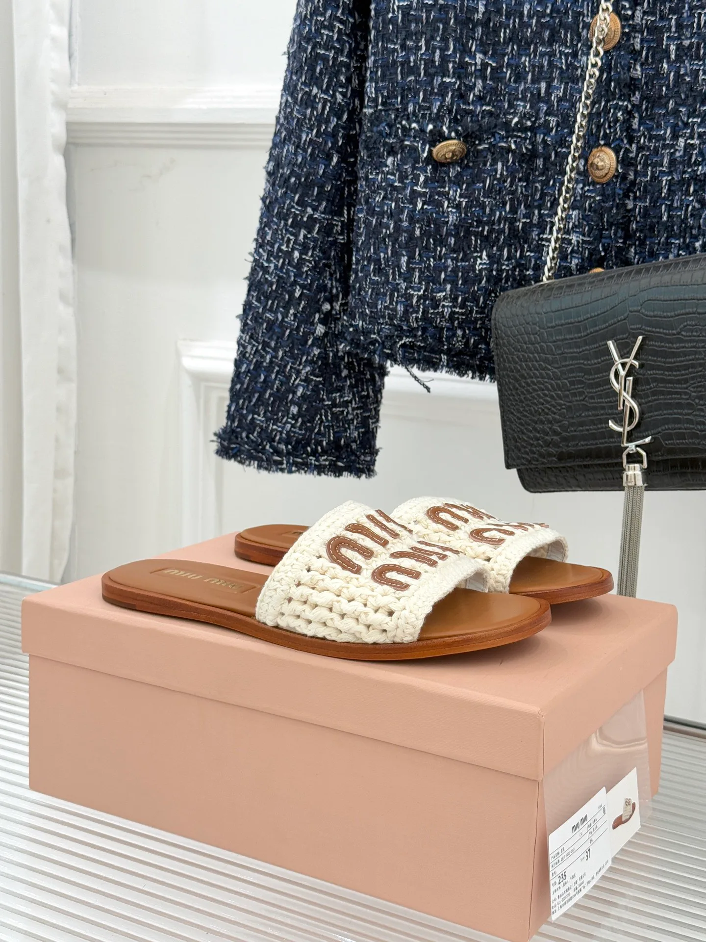 Шлепанцы Женские Miu Miu 5056276