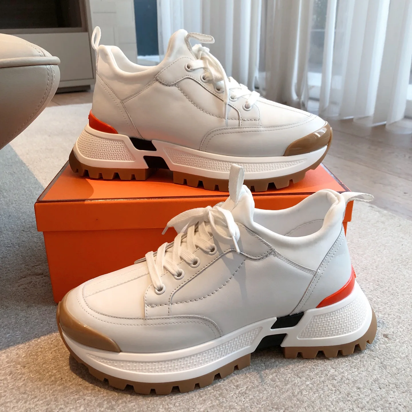 Кроссовки Женские Hermes 1237219