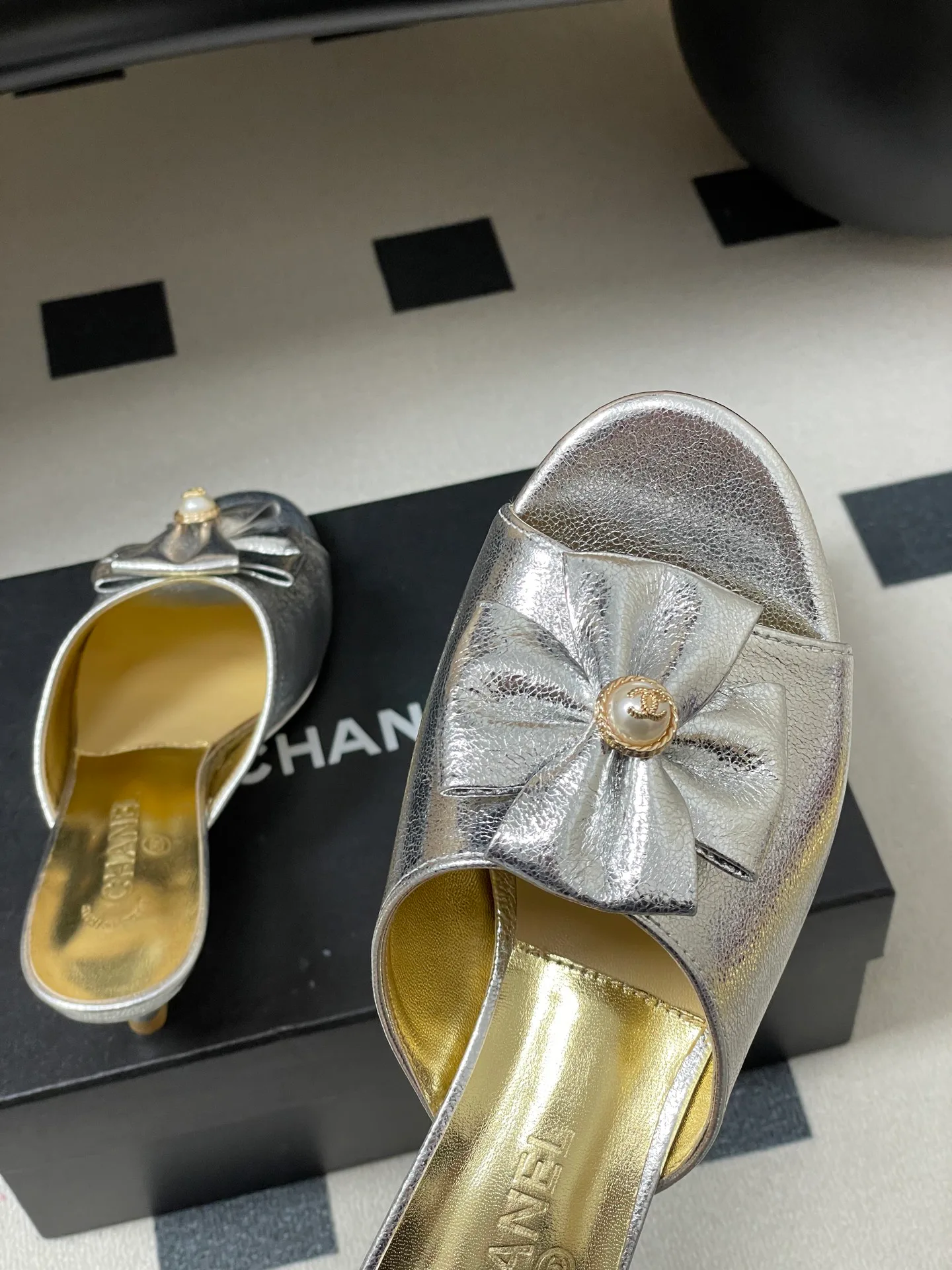 Босоножки Женские Chanel 1159684