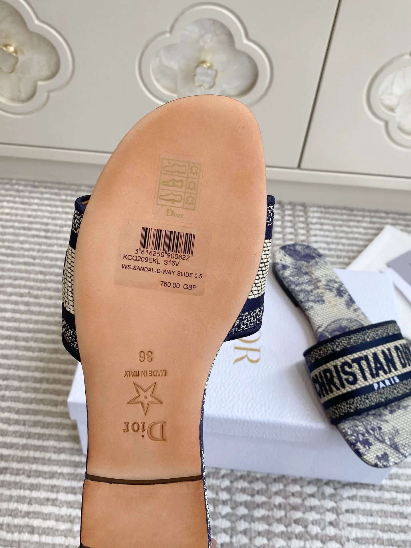 Шлепанцы Женские Christian Dior 11777574