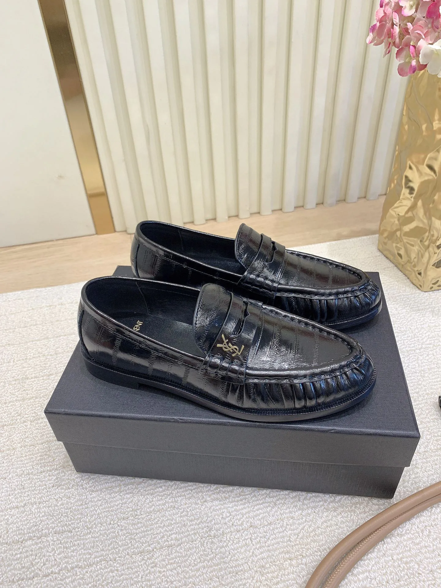 Лоферы И Мокасины Женские Saint Laurent 4561003