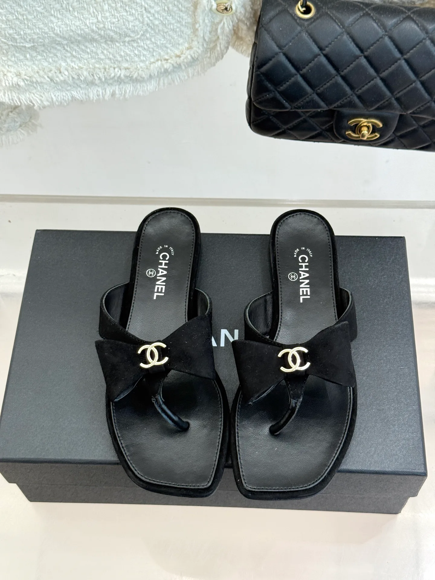 Шлепанцы Женские Chanel 16965743