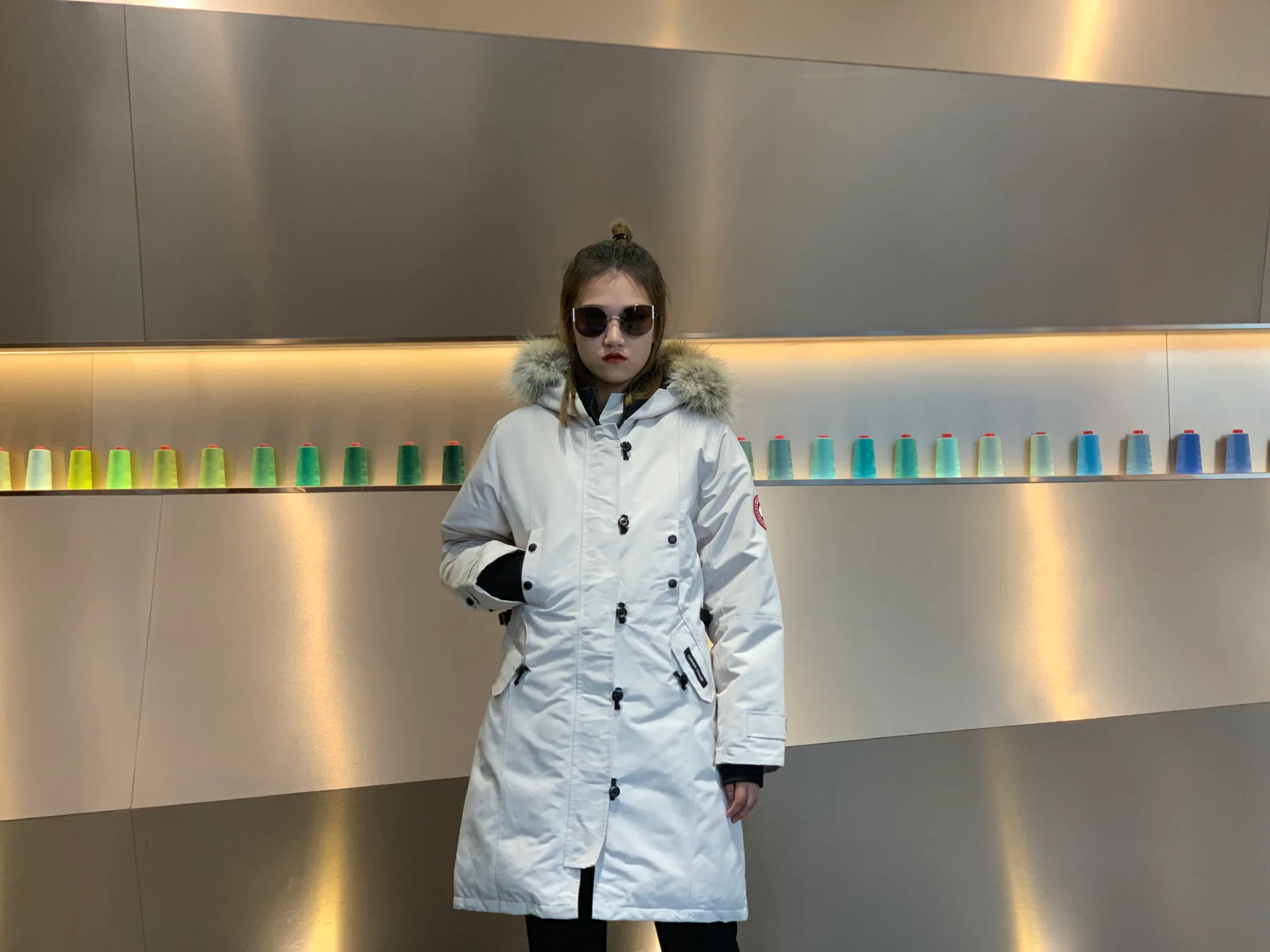 Пуховики Женские Canada Goose 64141