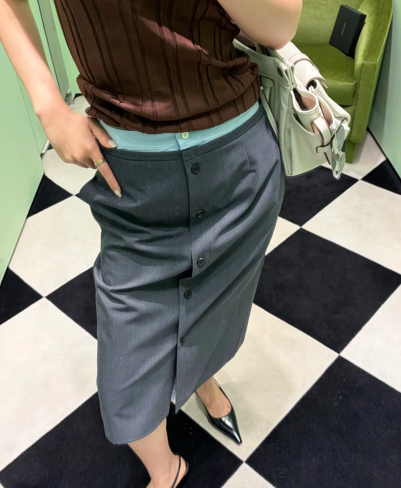 Юбки Женские Prada 18120141