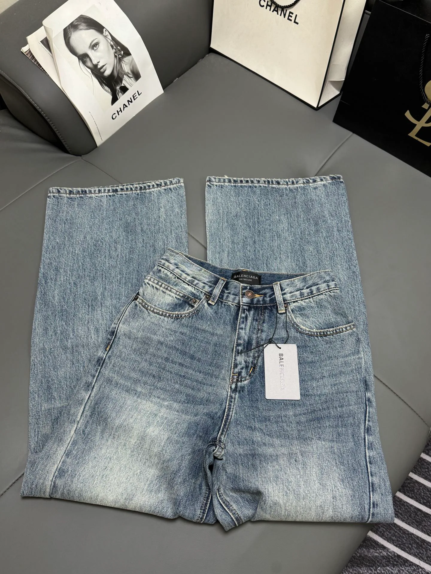 Джинсы Женские Balenciaga 1805577