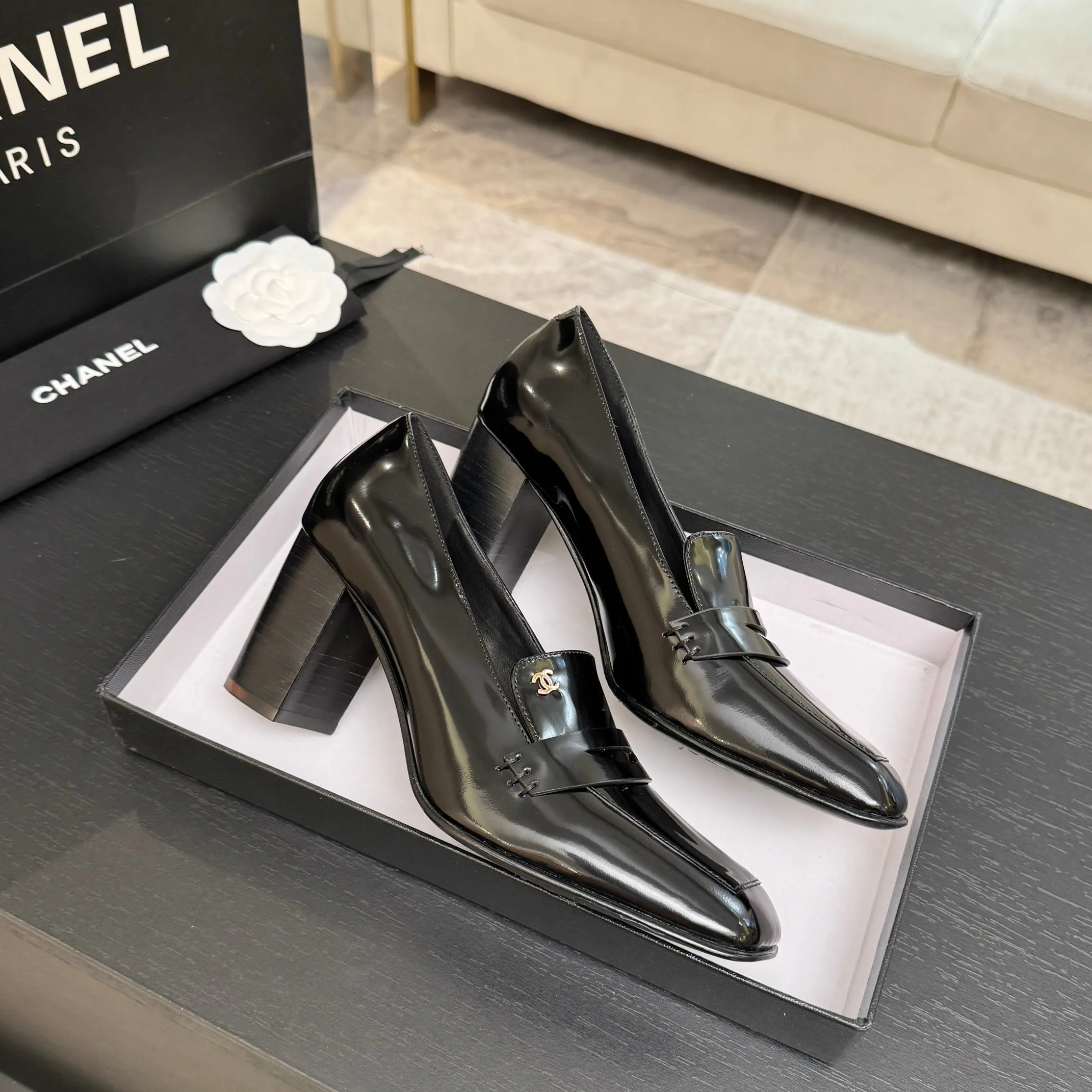 Лоферы И Мокасины Женские Chanel 18063091