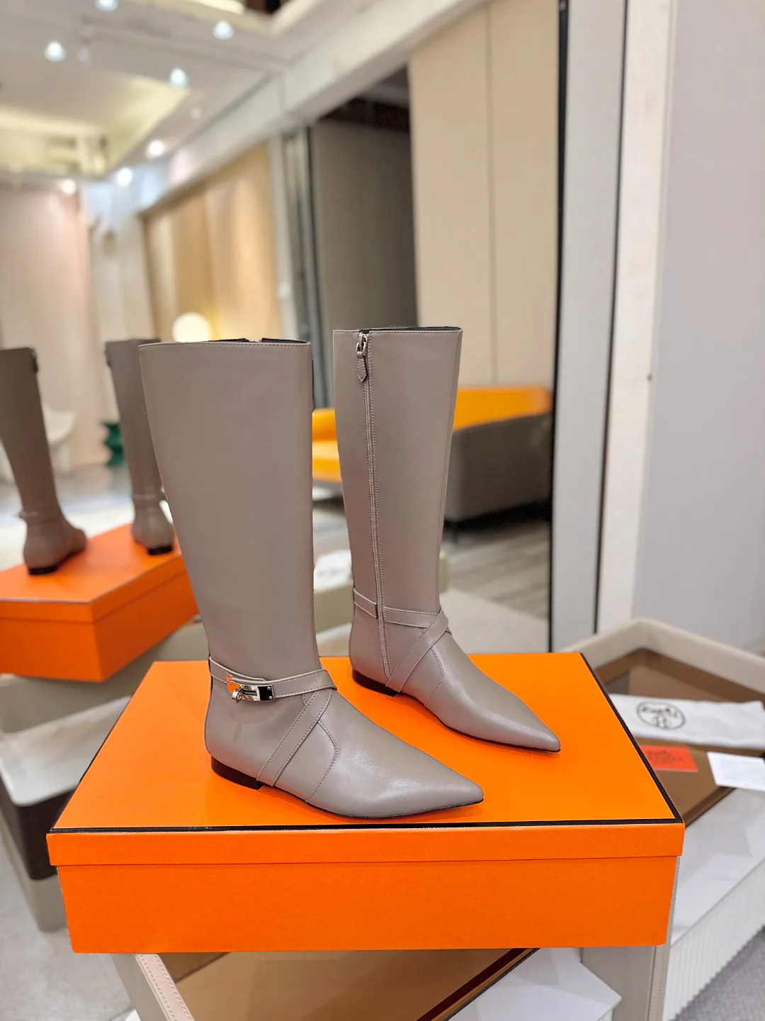 Сапоги Женские Hermes 18621693
