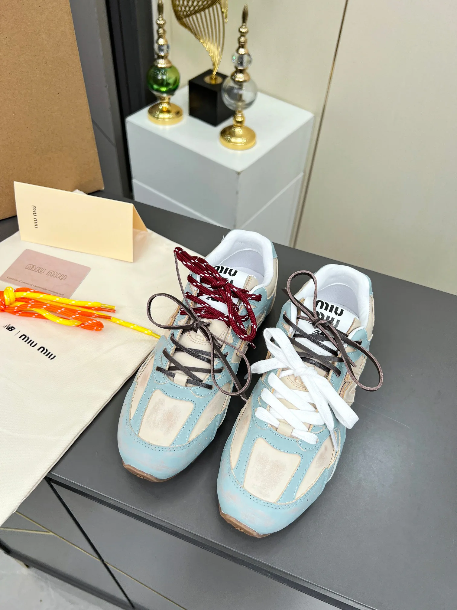 Кроссовки Женские Miu Miu 6449876