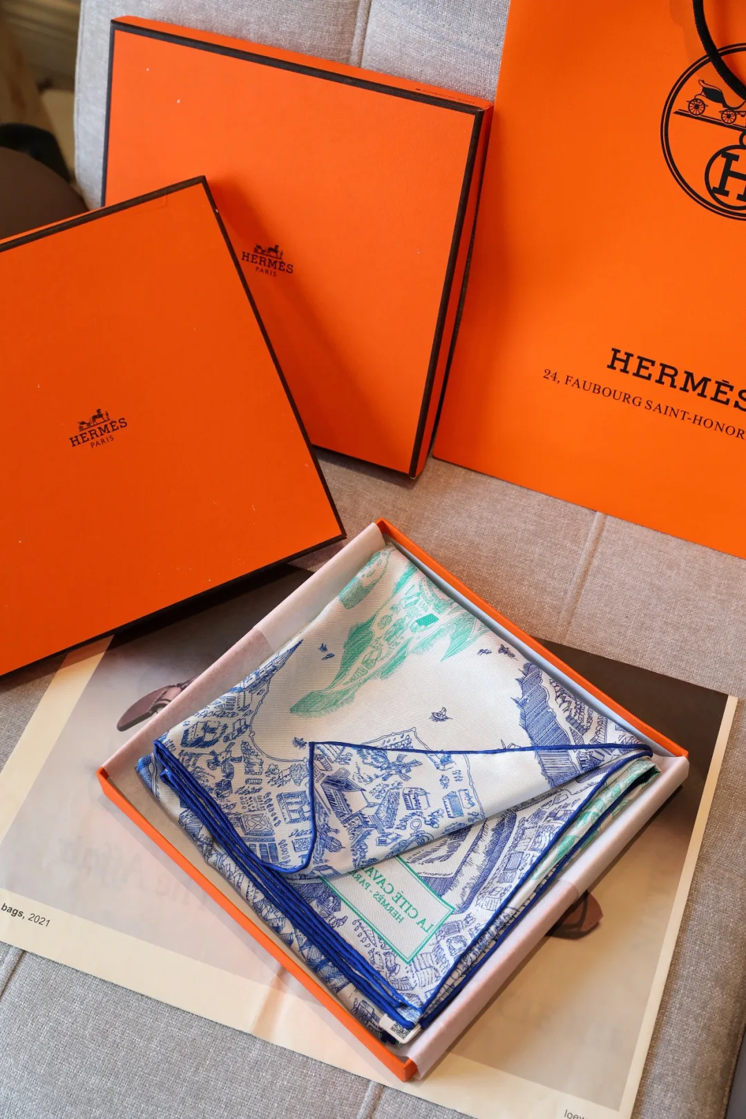 Шарфы Hermes 11852773