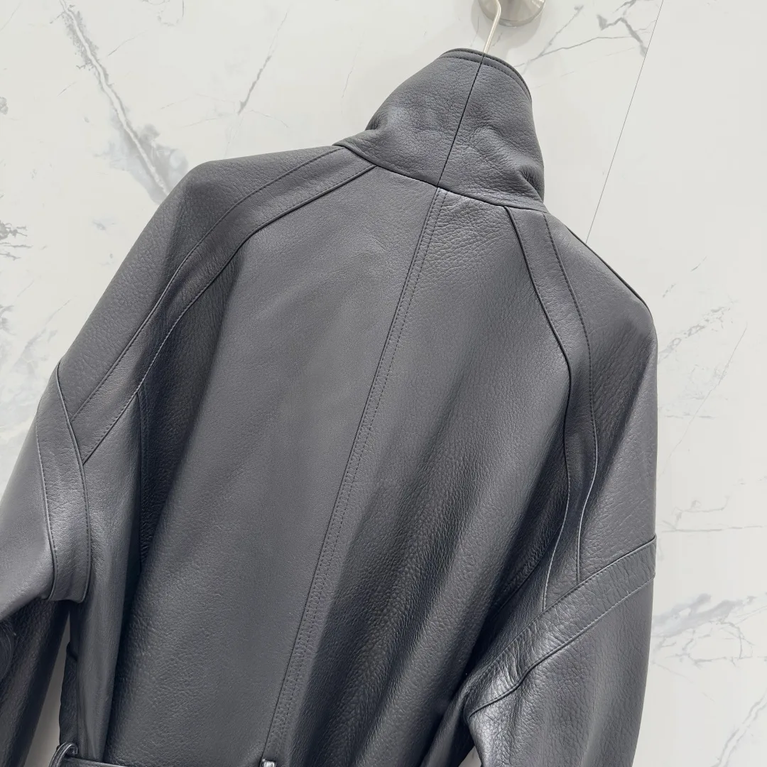 Кожаные Куртки И Дублёнки Женские Saint Laurent 10203240