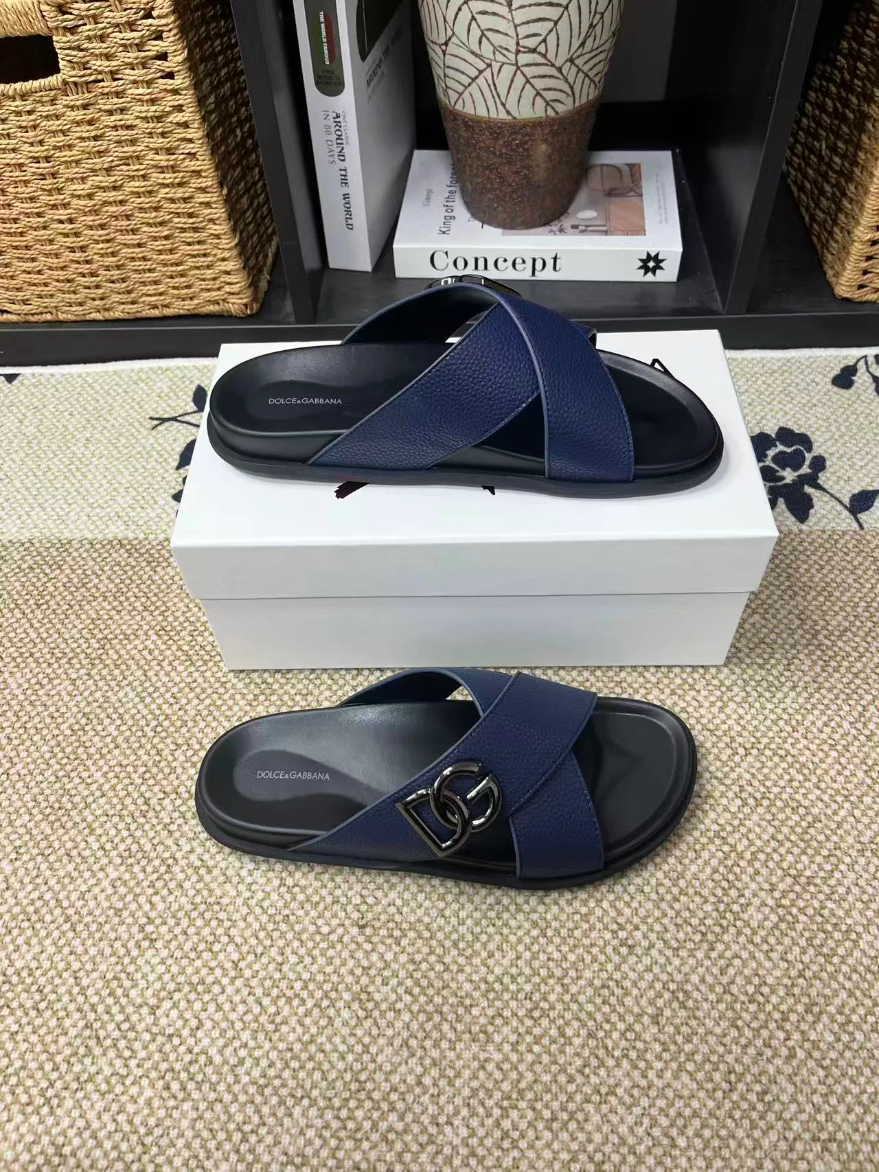 Шлепанцы Мужские Dolce & Gabbana 991623