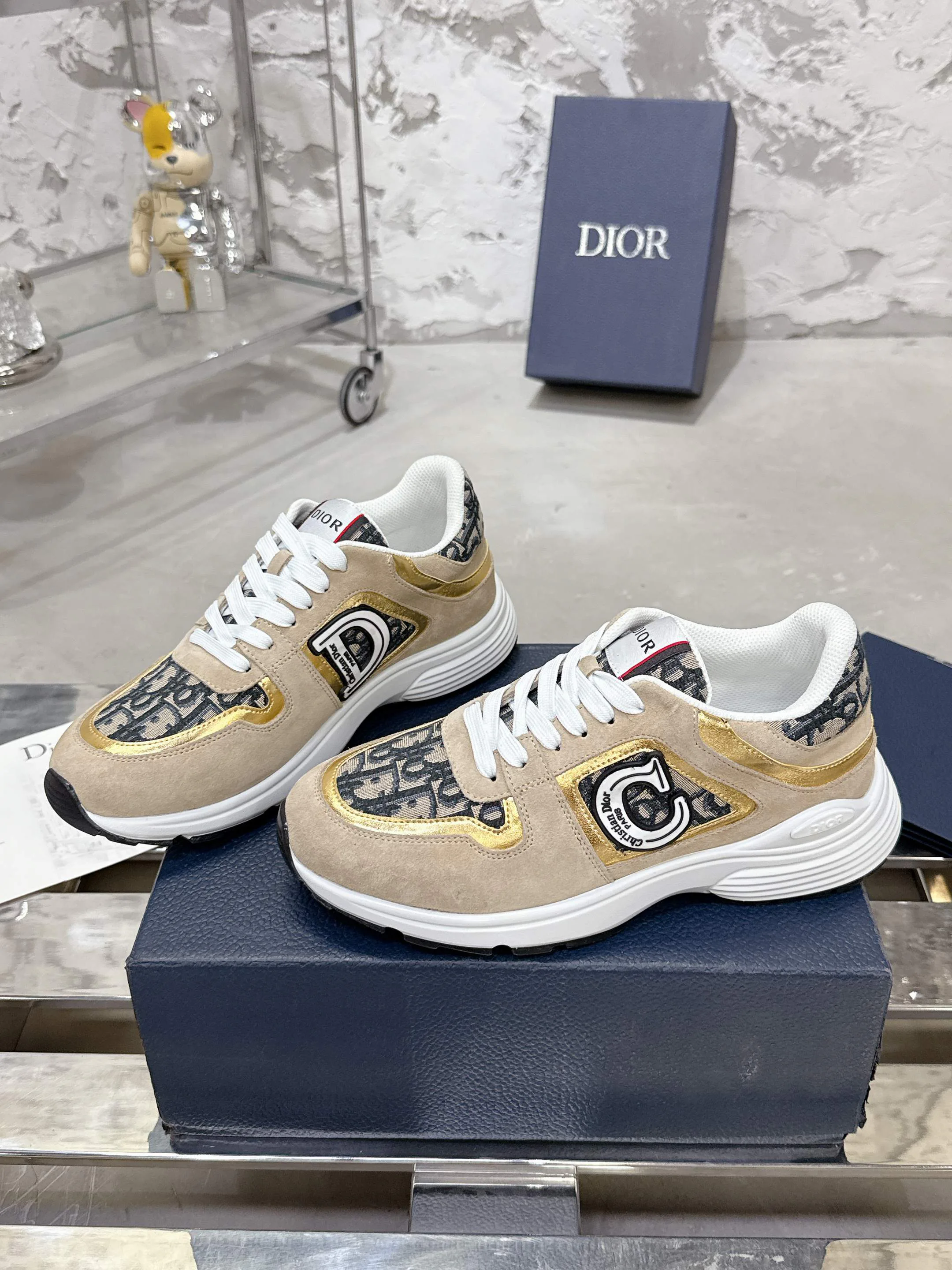 Кроссовки Мужские Christian Dior 9636799