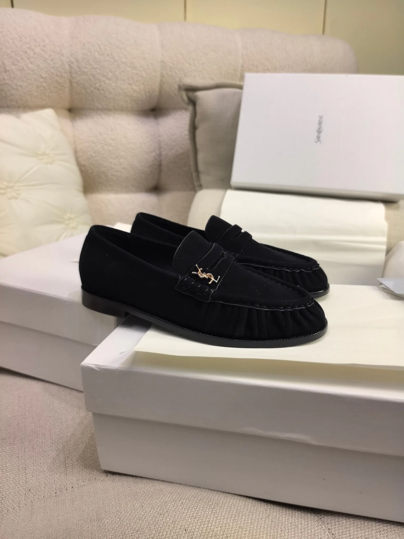 Лоферы И Мокасины Женские Saint Laurent 19128376