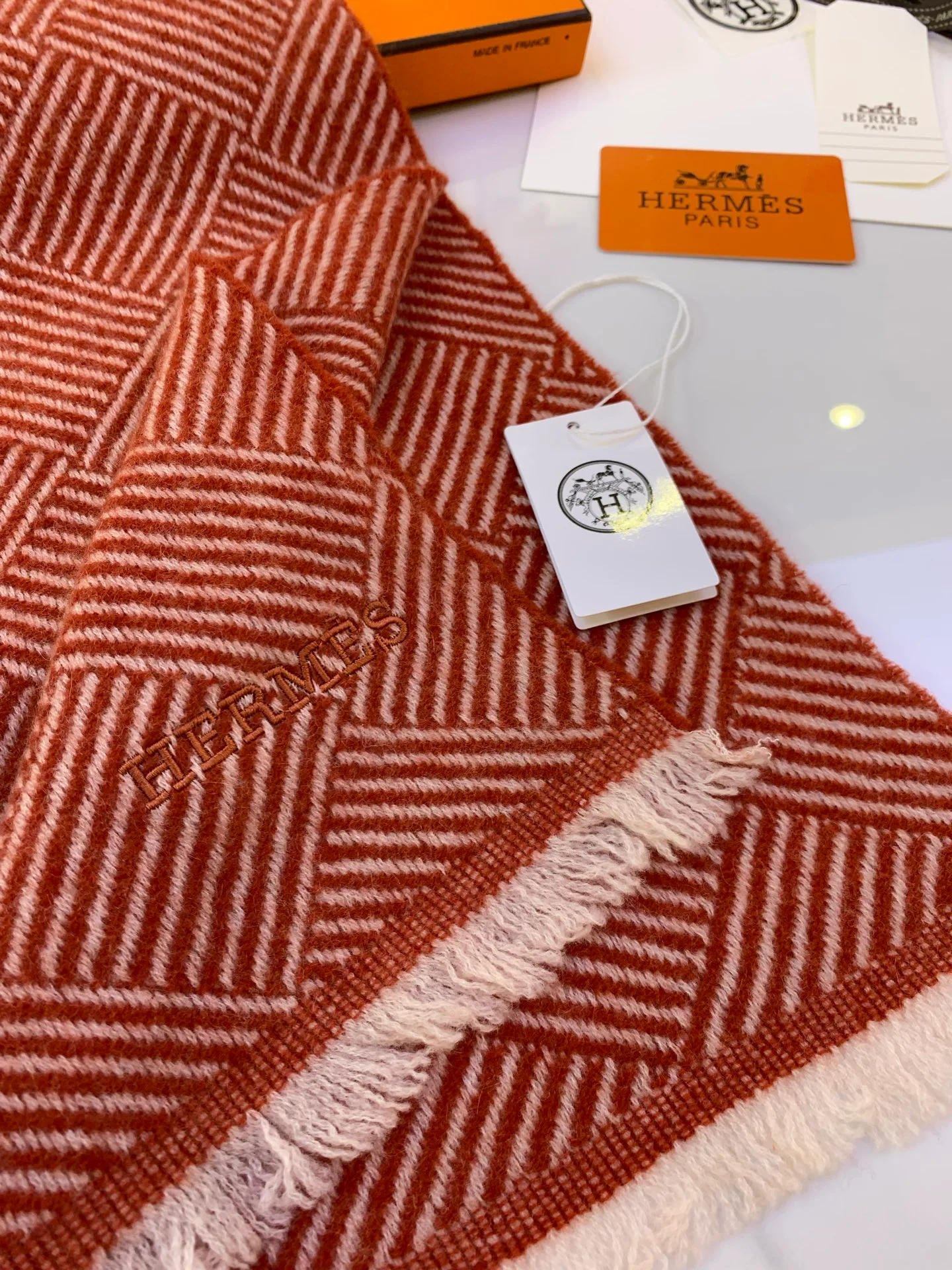 Шарфы Hermes 18437542