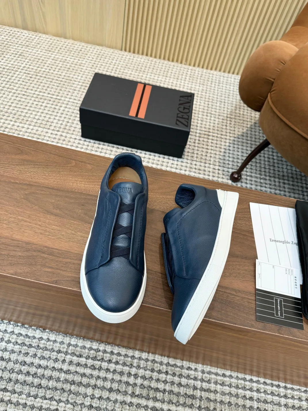 Кроссовки Мужские Zegna 18265348