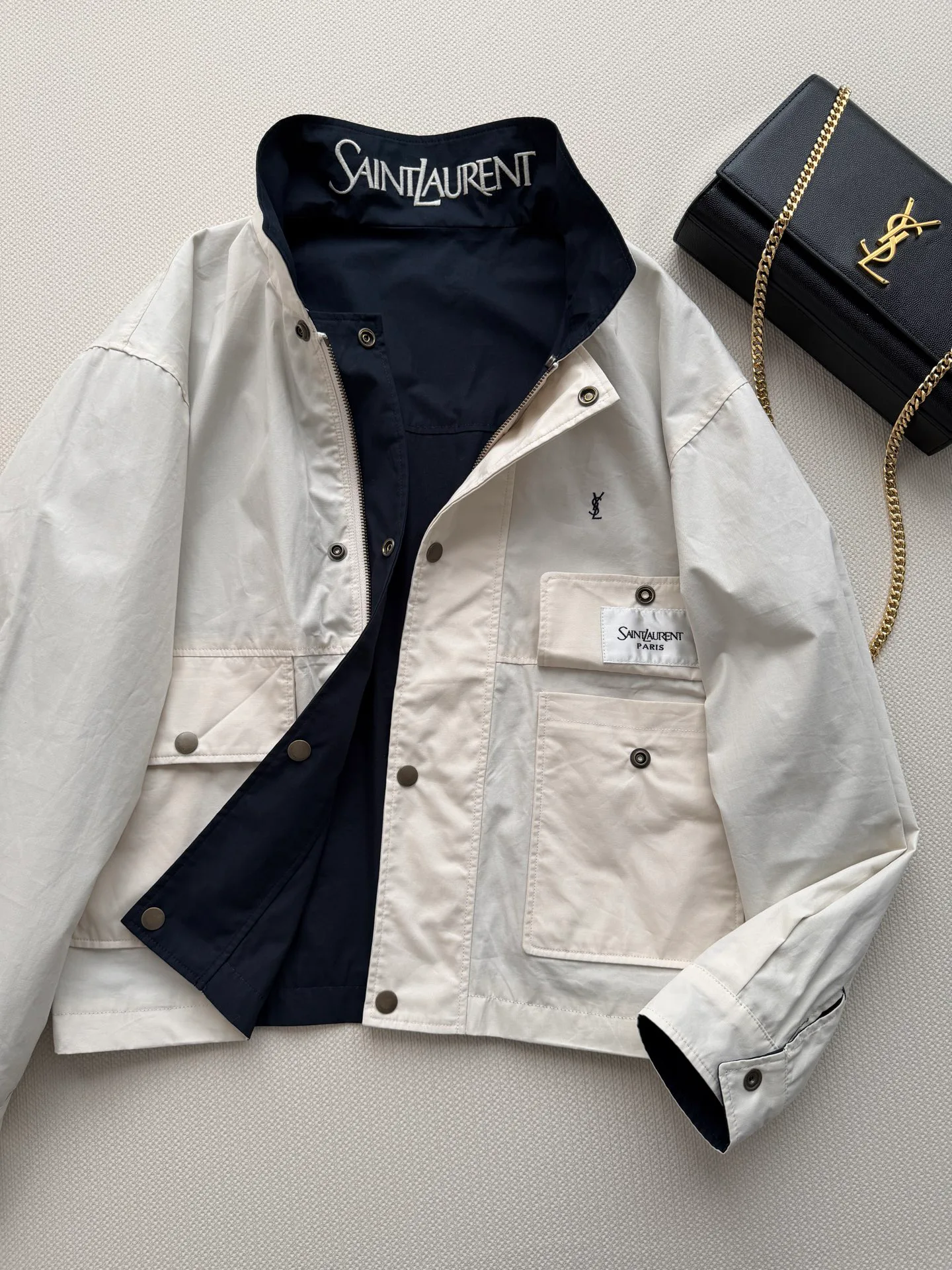 Куртки И Пуховики Женские Saint Laurent 18601937