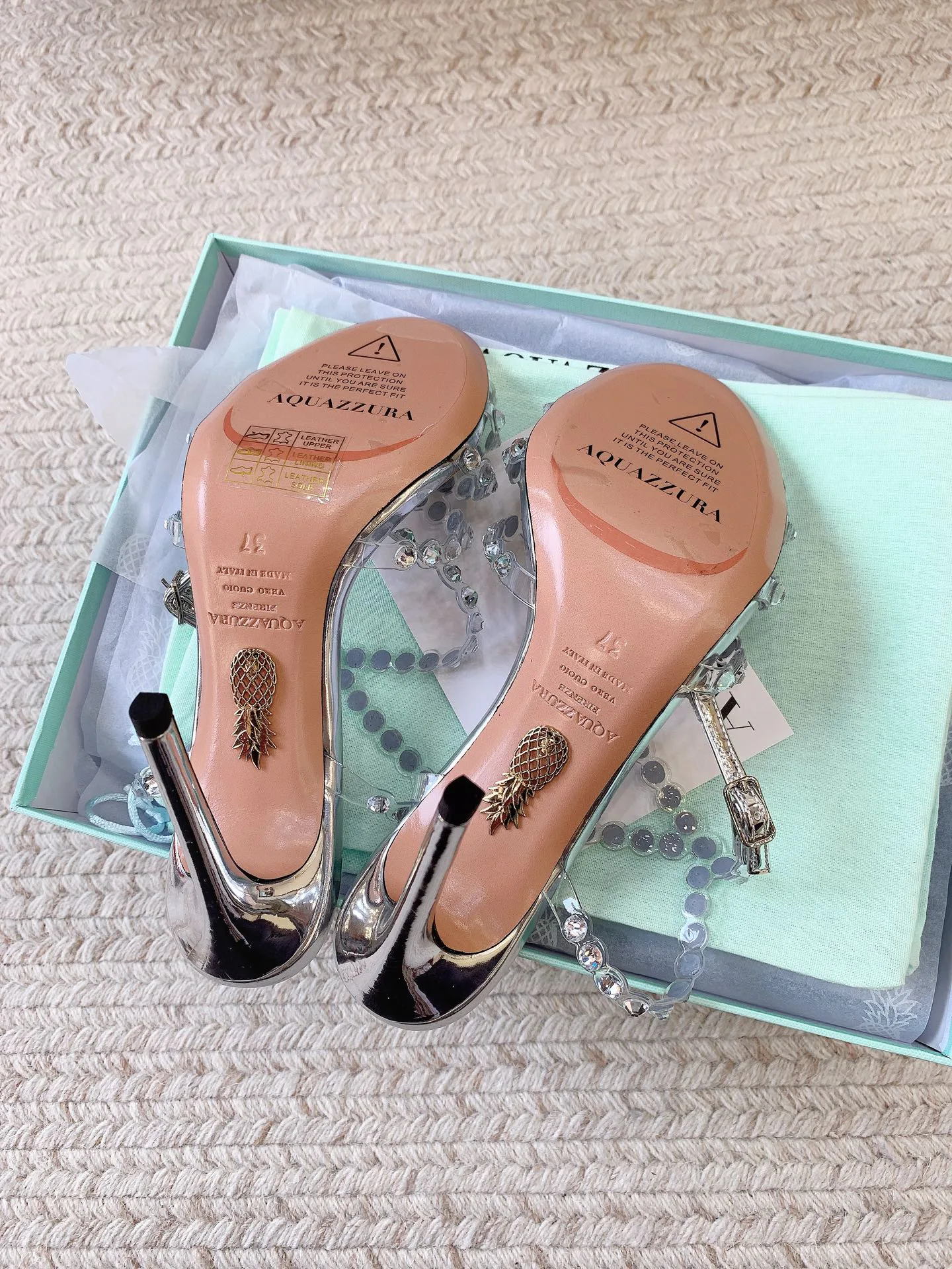 Босоножки Женские Aquazzura 17614541