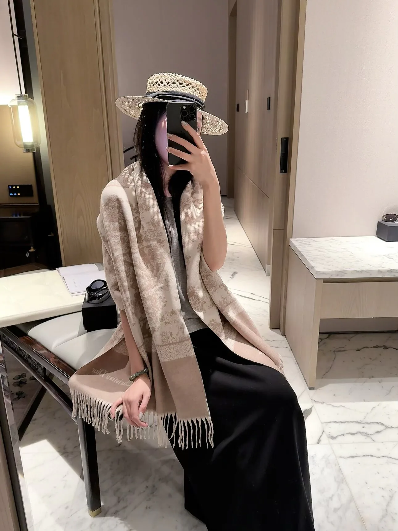Шарфы Christian Dior 18598292